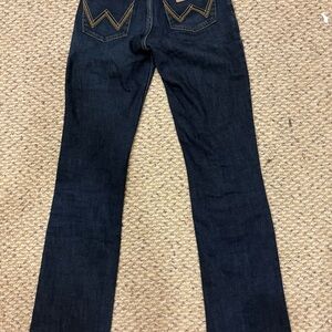 Wrangler Dark Blue Boot-Cut Women's Jeans